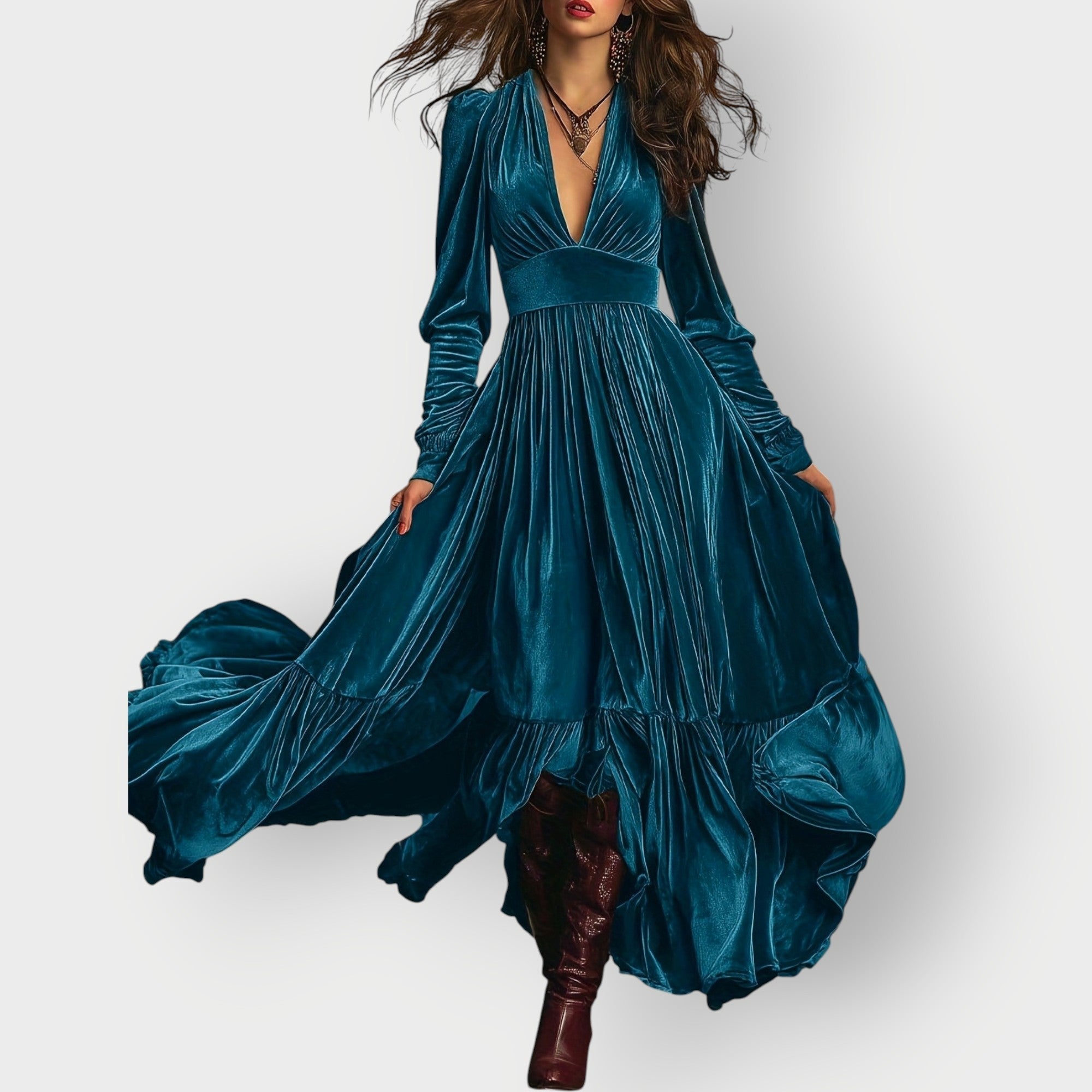 Peacock Blue / 5XL