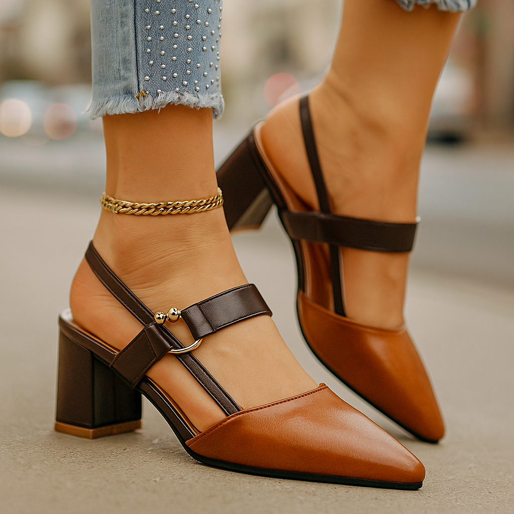 Brown / AU 10.5 (US 12.5)