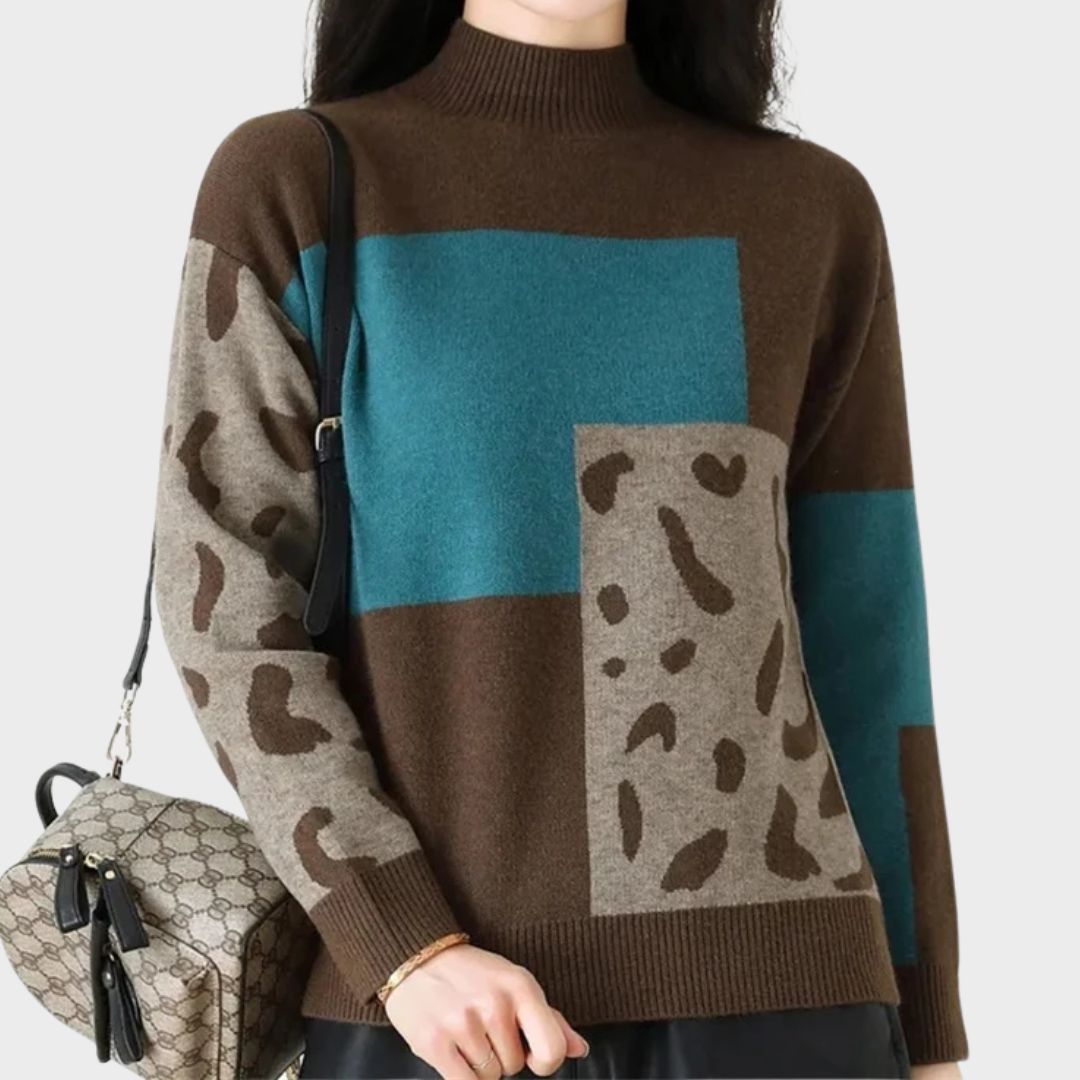 Brown/ Blue / 4XL