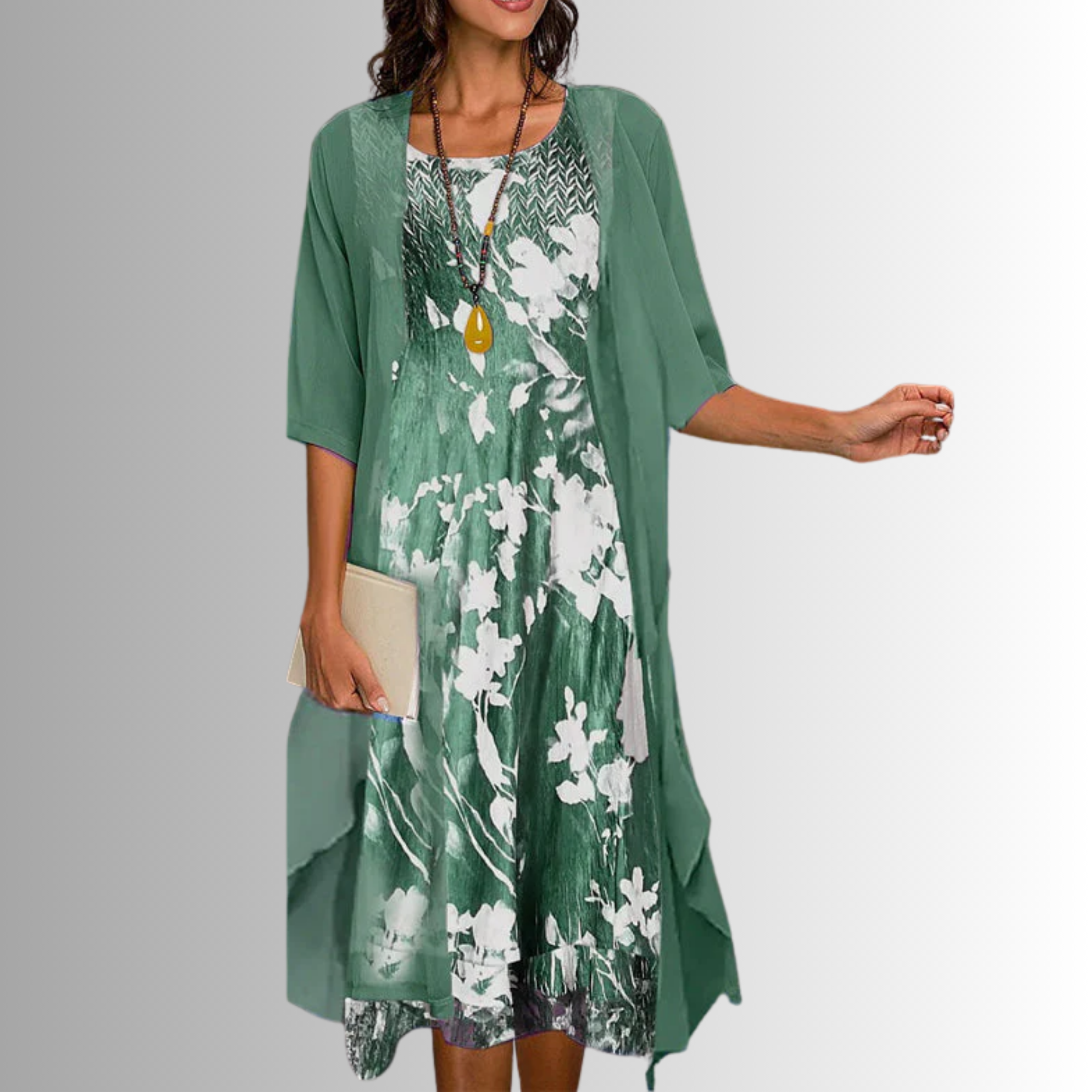 Floral Green / 3XL