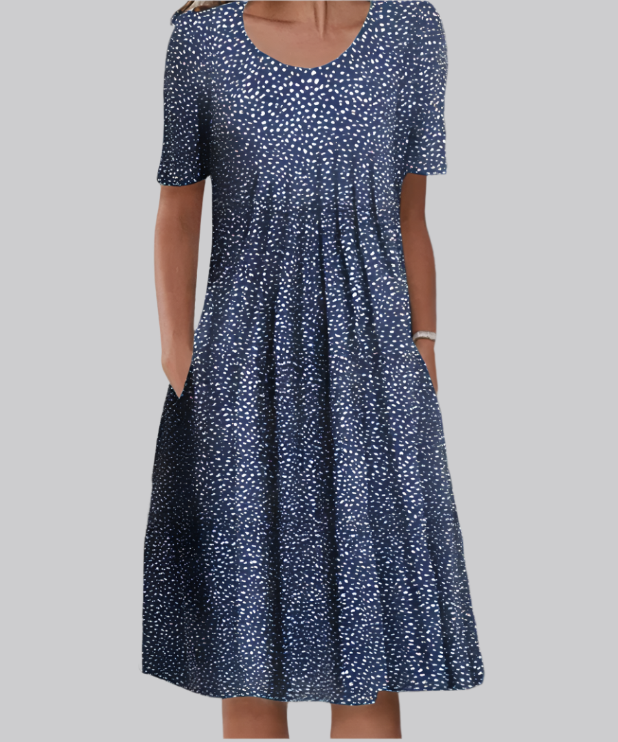 Blue Polka Dots / 3XL