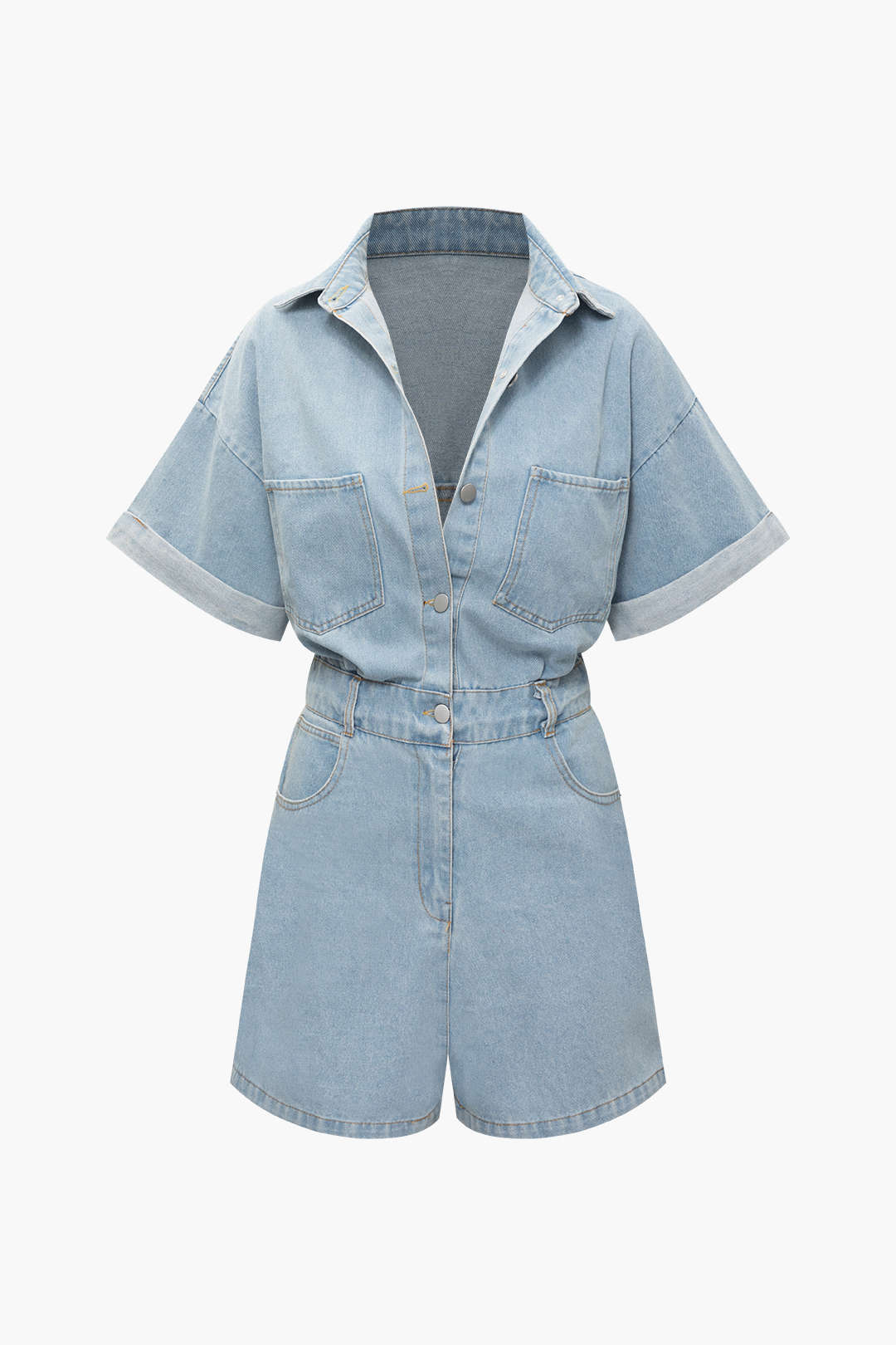 LIGHT WASH BLUE / L