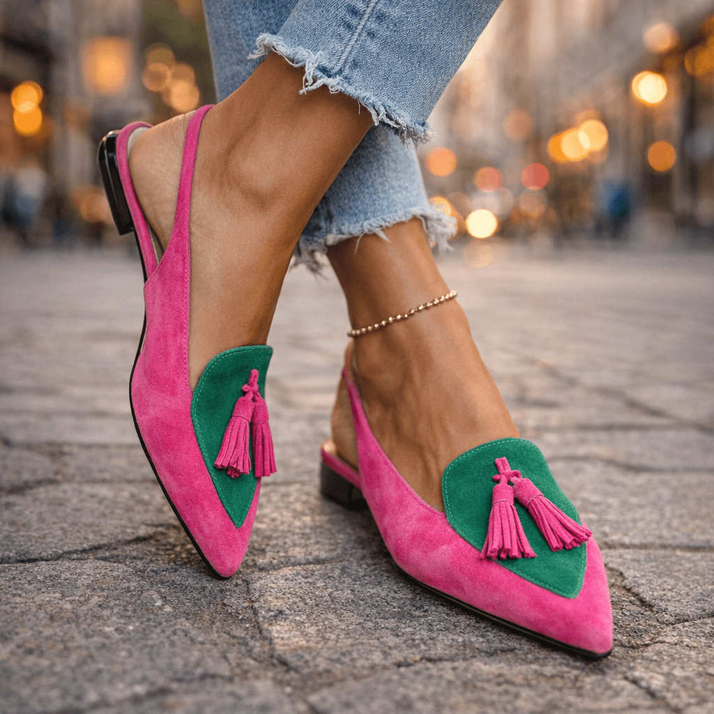 Pink and green / US 11 (EU 43)