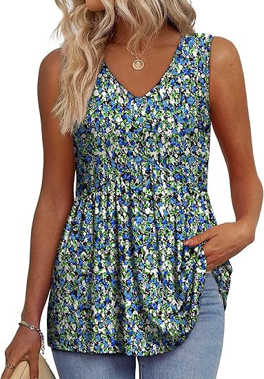Blue Flowers / 2XL