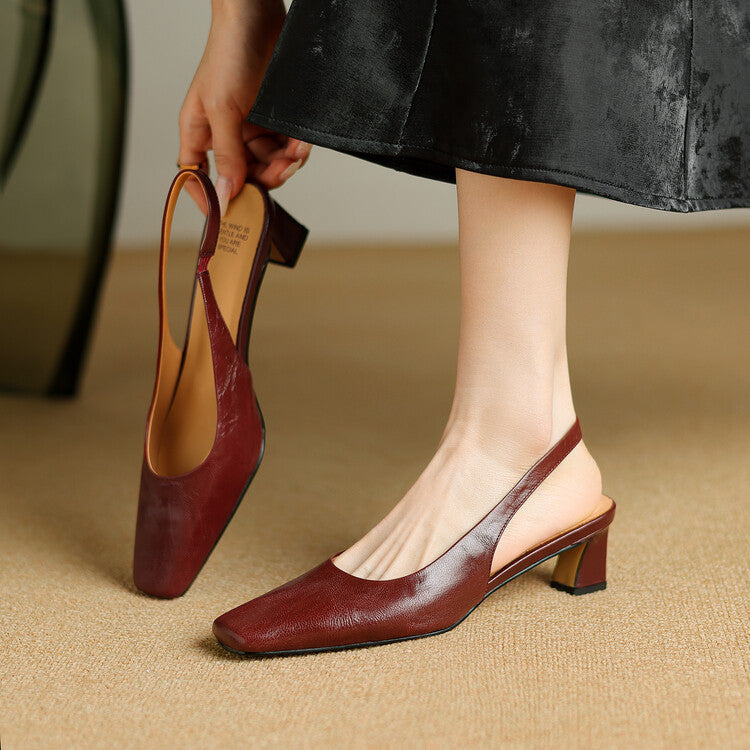 Burgundy / US 9.5 - EU 40.5