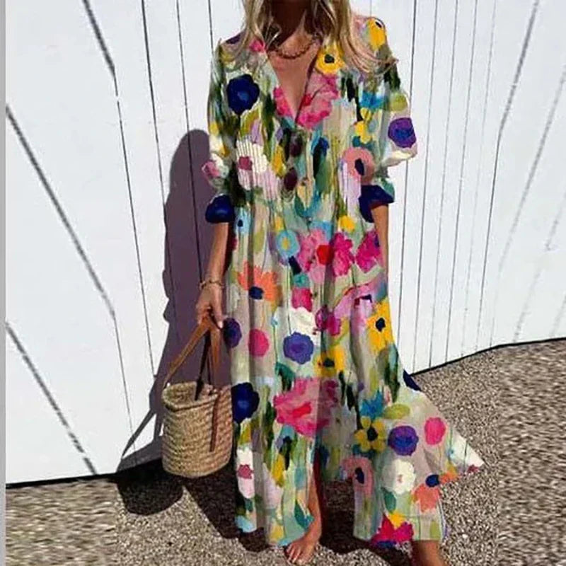 Multi flowers / 3XL