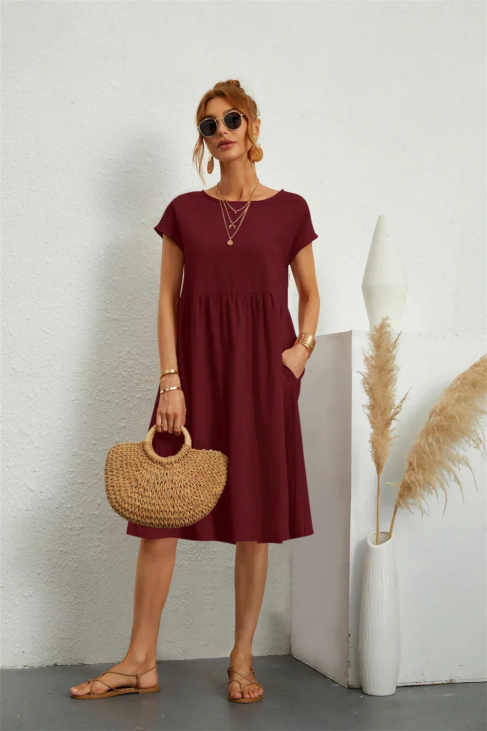 Burgundy / 2XL