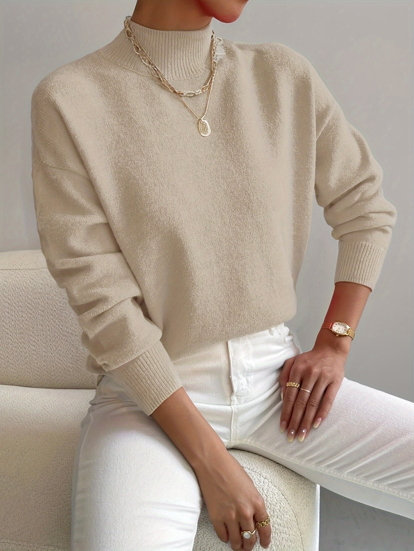 Beige / XL